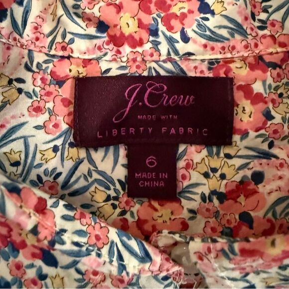 J. Crew Liberty London Popover Shirt - Picture 5 of 9